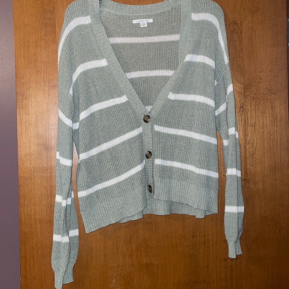 Light Weight Knit Button Up Cardigan